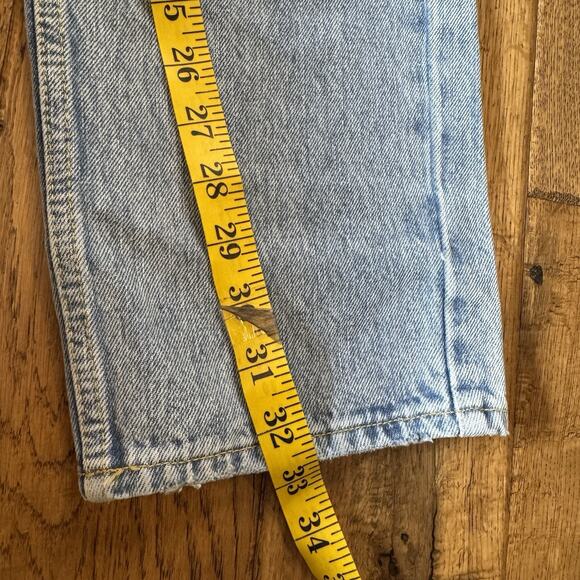 Good American 90'S Icon High Rise Straight Leg Light Wash Jeans GNIC999T Sz 4/27 - Picture 5 of 7